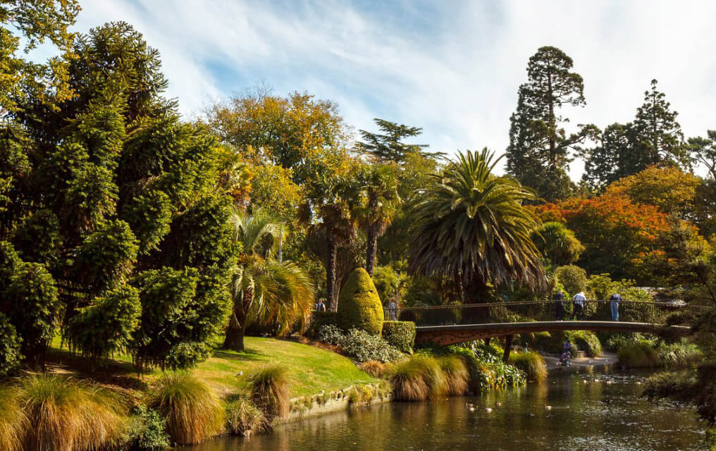 Christchurch's Botanic Gardens.