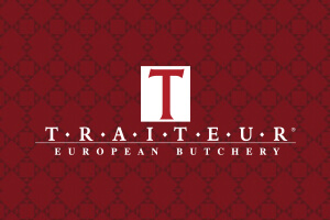 Traiteur, european butchery logo