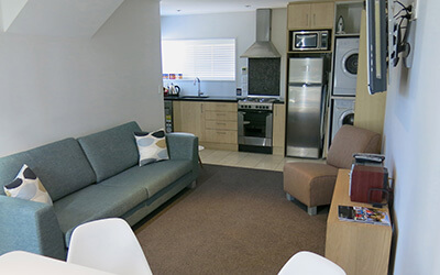 Merivale Apartments living room
